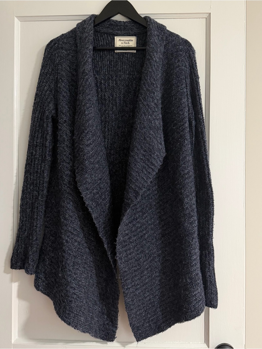 Abercrombie & Fitch Open-Front Knit Cardigan